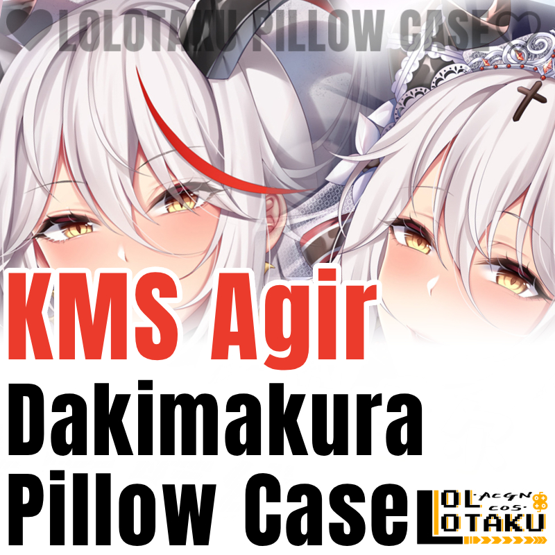 Home Decor Xmas - KMS Agir Dakimakura Azur Lane Poszewka