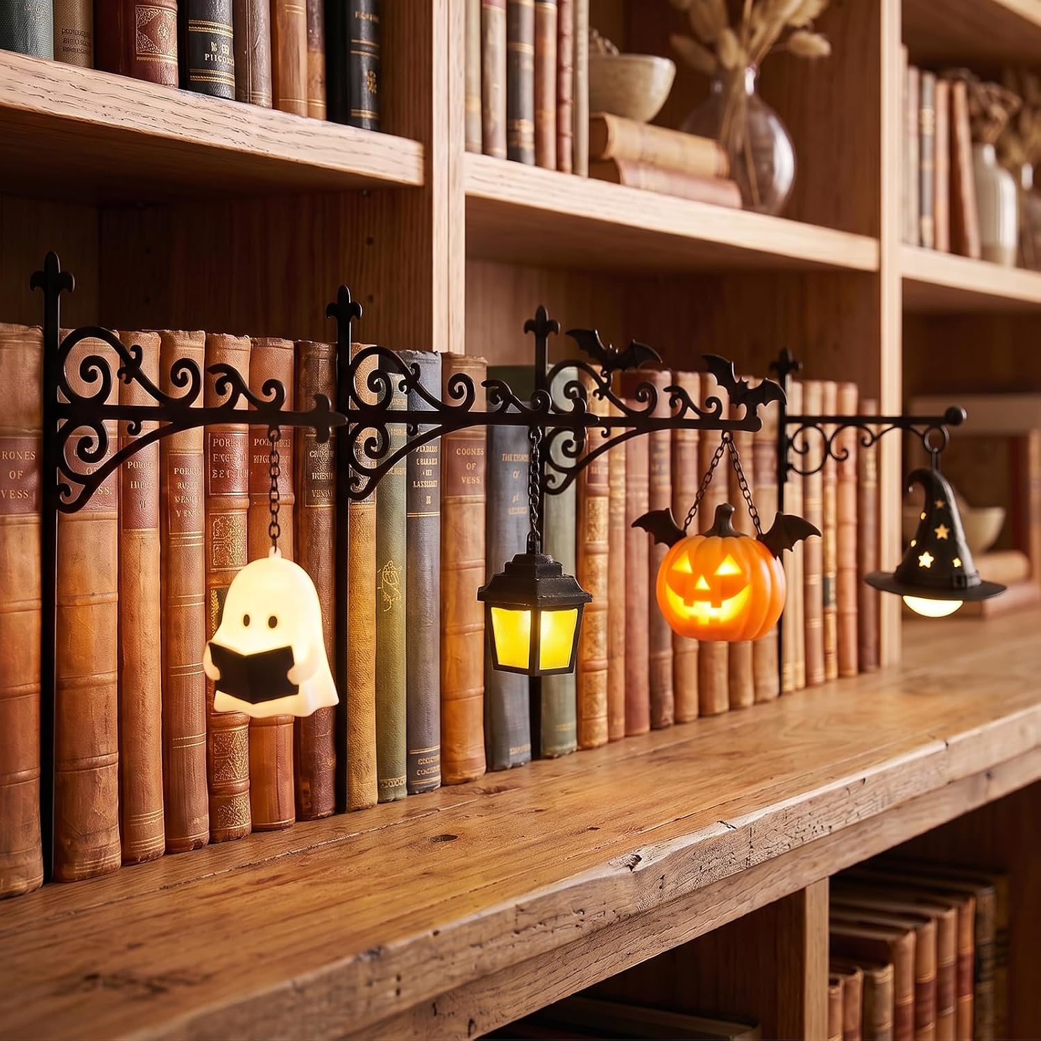 Home Decor Zone - Lampa Biblioteczna - Dekoracyjne Oświetlenie Półki