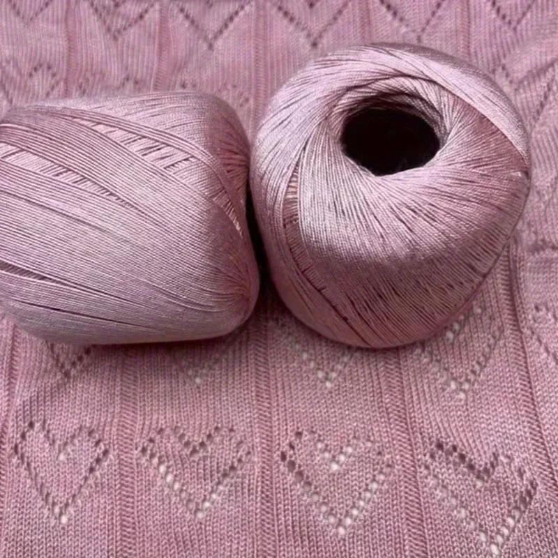 Yarn Home Decor - 50g jedwabna koronkowa bawełniana przędza do