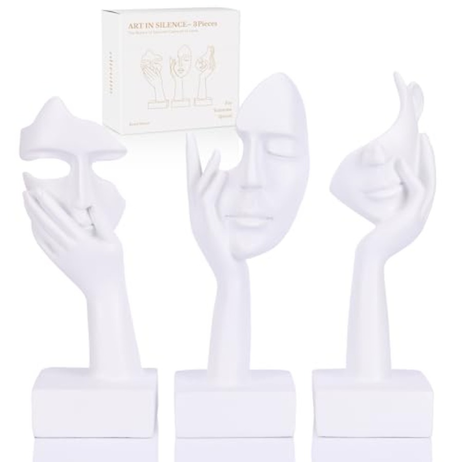 Home Decor Statue - Zestaw Dużych Statuetek Myślicieli - Abstrakcyjne