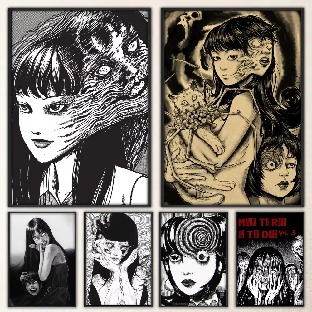 Home Decor Aesthetic Pinterest - Gorące Japońskie Anime Junji Ito Plakaty
