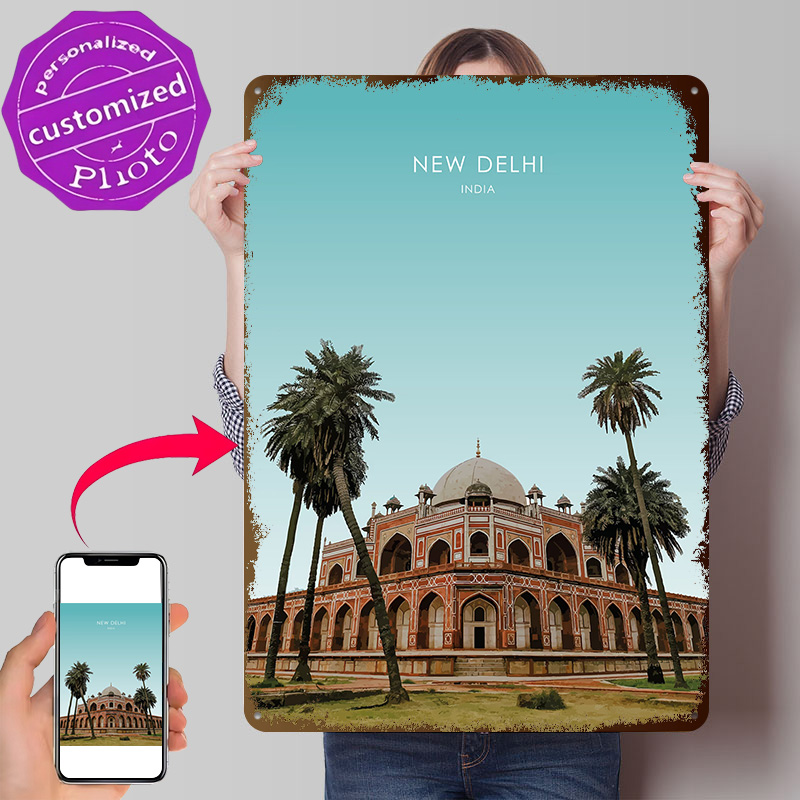 Home Decor Delhi - Nowy Delhi Indie Grafika Drukowana 3D