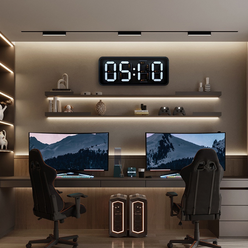 WIFI Duży Zegar Ścienny z Mech – Home Decor Ai recenzja i cena