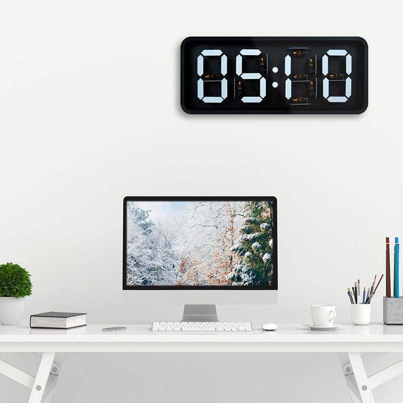 WIFI Duży Zegar Ścienny z Mech – Home Decor Ai recenzja i cena
