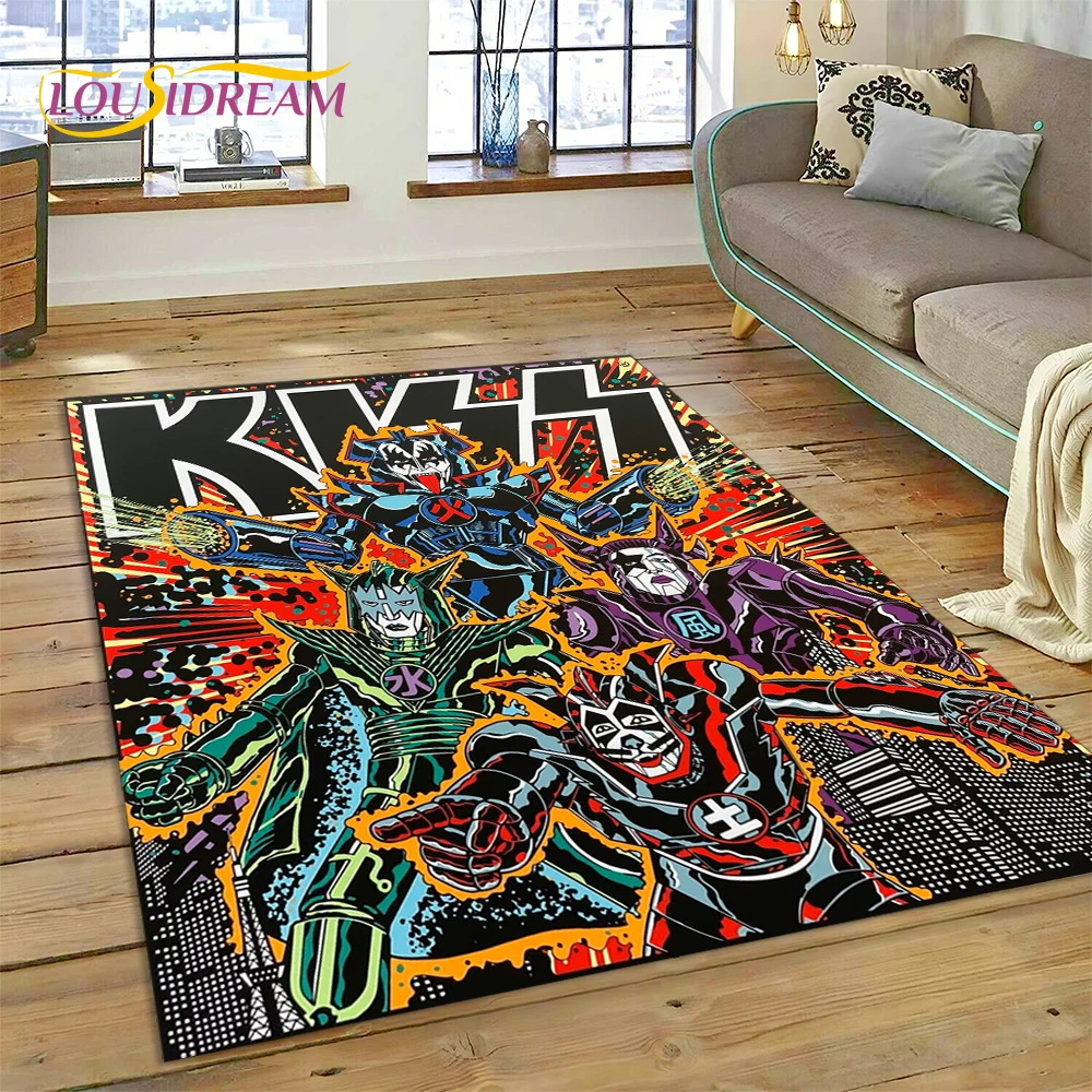 Dywanik 3D Kiss Rock Heavy Met – Home Decor Game Online recenzja i cena