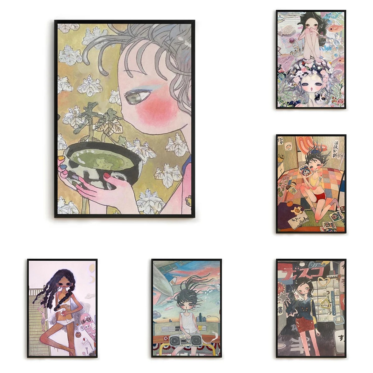 Aya Takano Wydruki Dekoracyjne – Home Decor Aesthetic Pinterest recenzja i cena