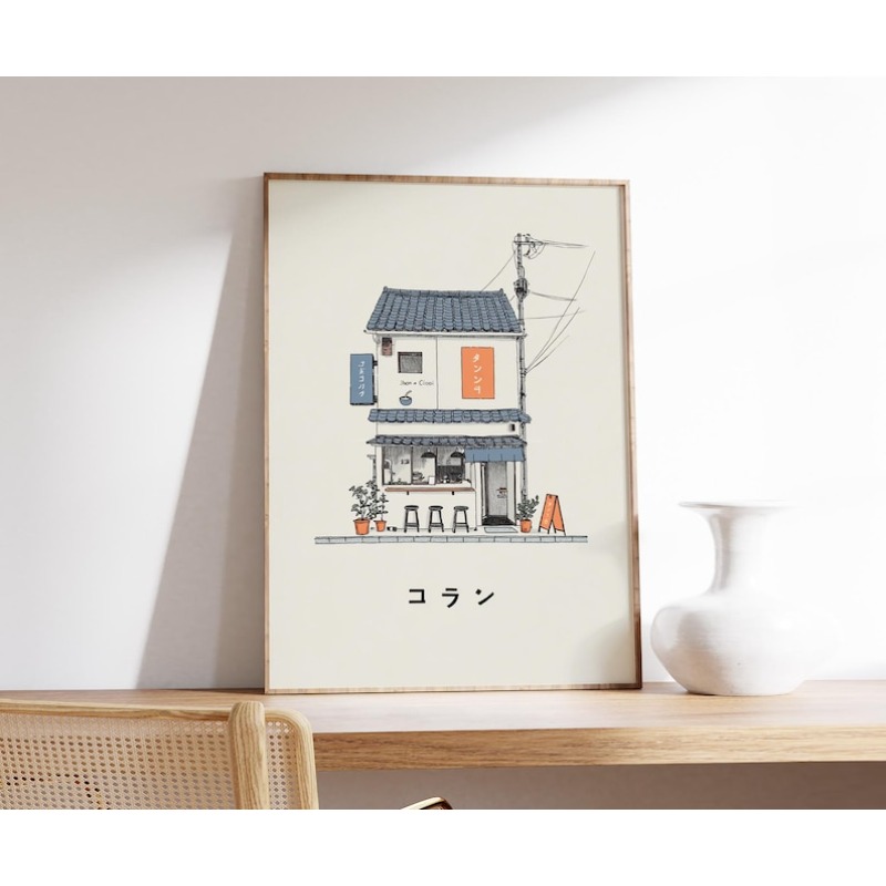 1 szt. Japoński Plakat na Płót – Home Decor Aesthetic Pinterest recenzja i cena