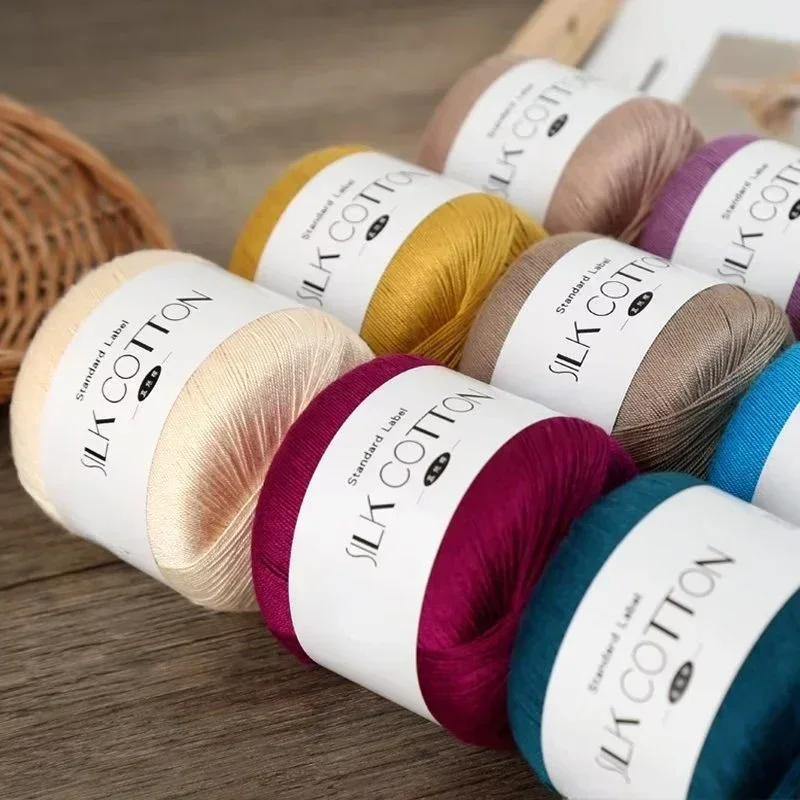 50g/szt. Jedwabna Koronka Bawe – Yarn Home Decor recenzja i cena
