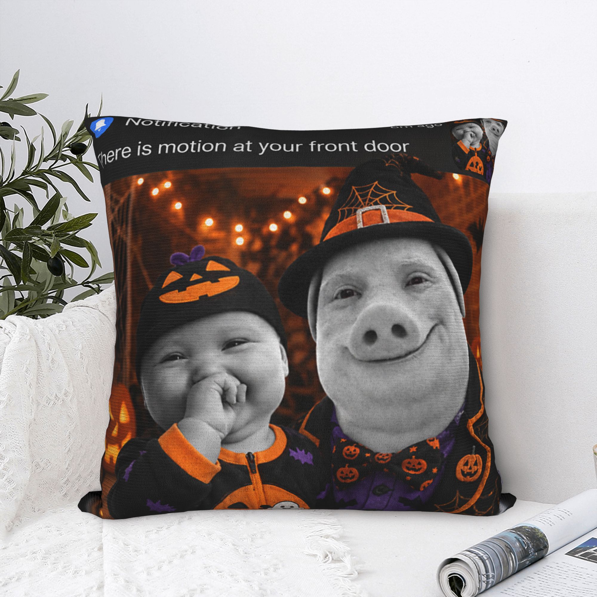 Zabawna poszewka na poduszkę z – Home Decor Ai recenzja i cena