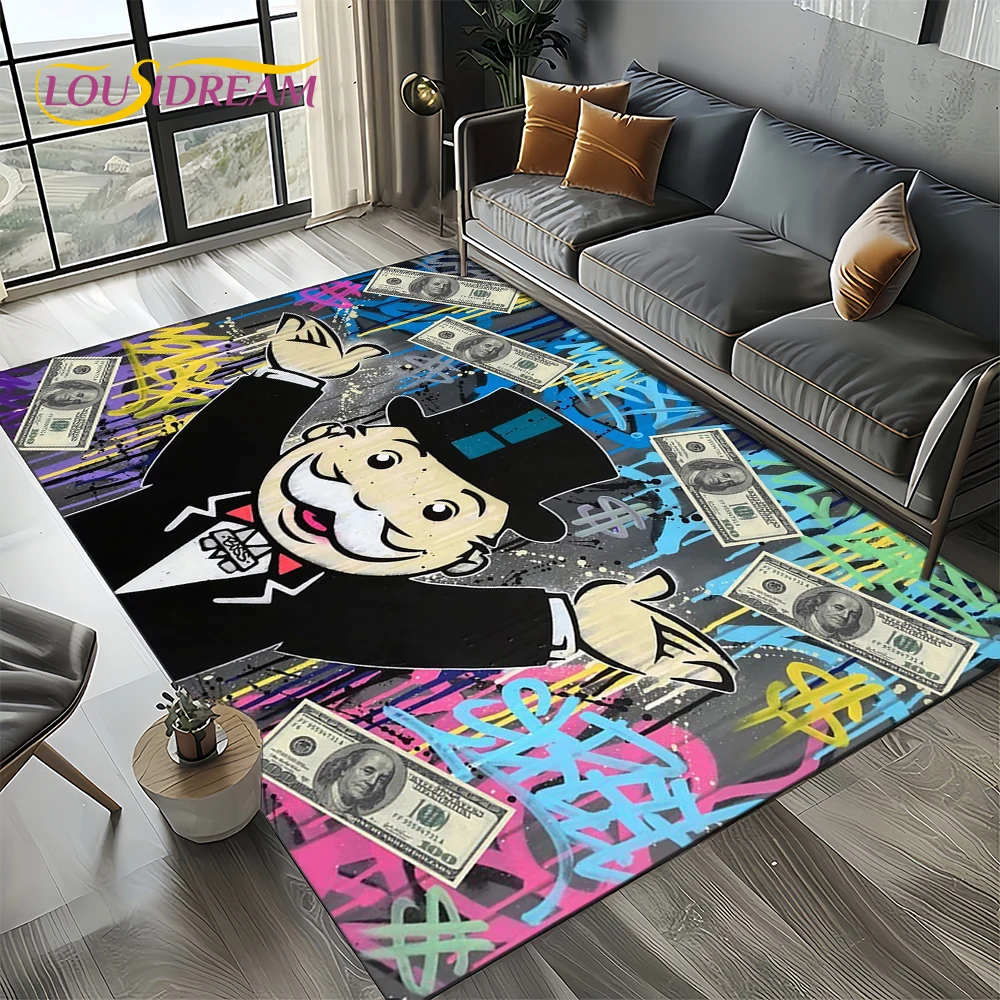 Dywan 3D z motywem Monopoly, b – Home Decor Game Online recenzja i cena