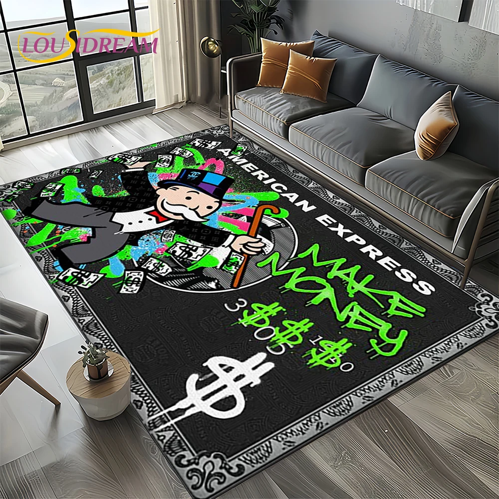Dywan 3D z motywem Monopoly, b – Home Decor Game Online recenzja i cena