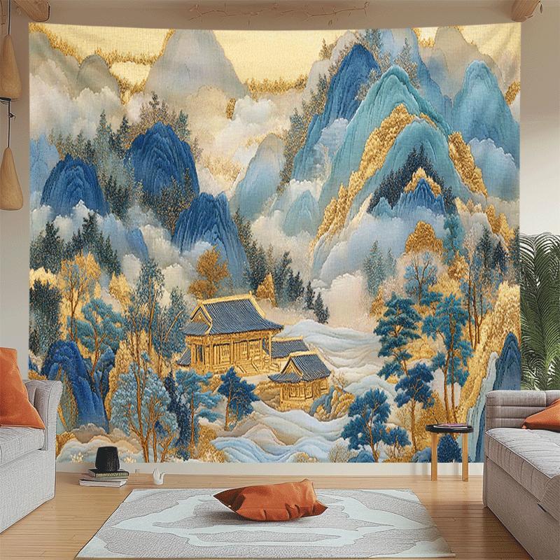 Gobelin w stylu vintage z chiń – Home Decor Under 100 recenzja i cena