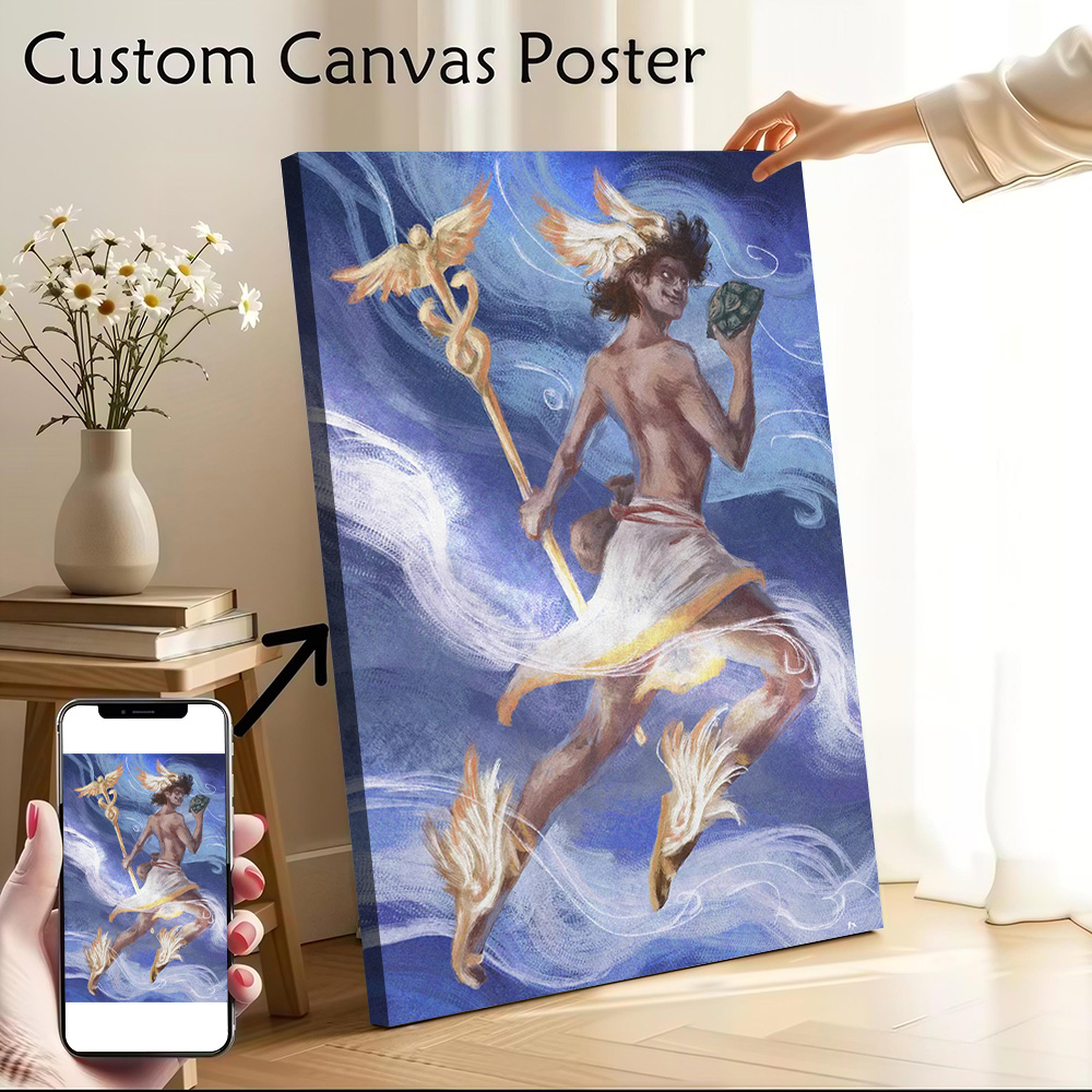 Plakat na płótnie Hermes, pers – Home Decor Hermes recenzja i cena