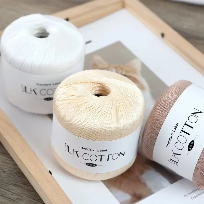 50g jedwabna koronkowa bawełni – Yarn Home Decor recenzja i cena