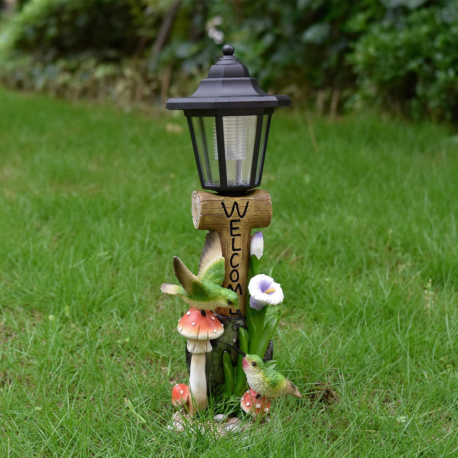 Solarne lampki ogrodowe w kszt – Home Decor Statue recenzja i cena