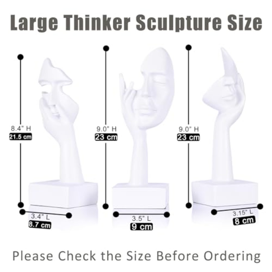 Zestaw Dużych Statuetek Myślic – Home Decor Statue recenzja i cena