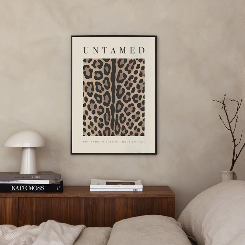 Vintage Abstrakcyjny Plakat z  – Home Decor Aesthetic Pinterest recenzja i cena