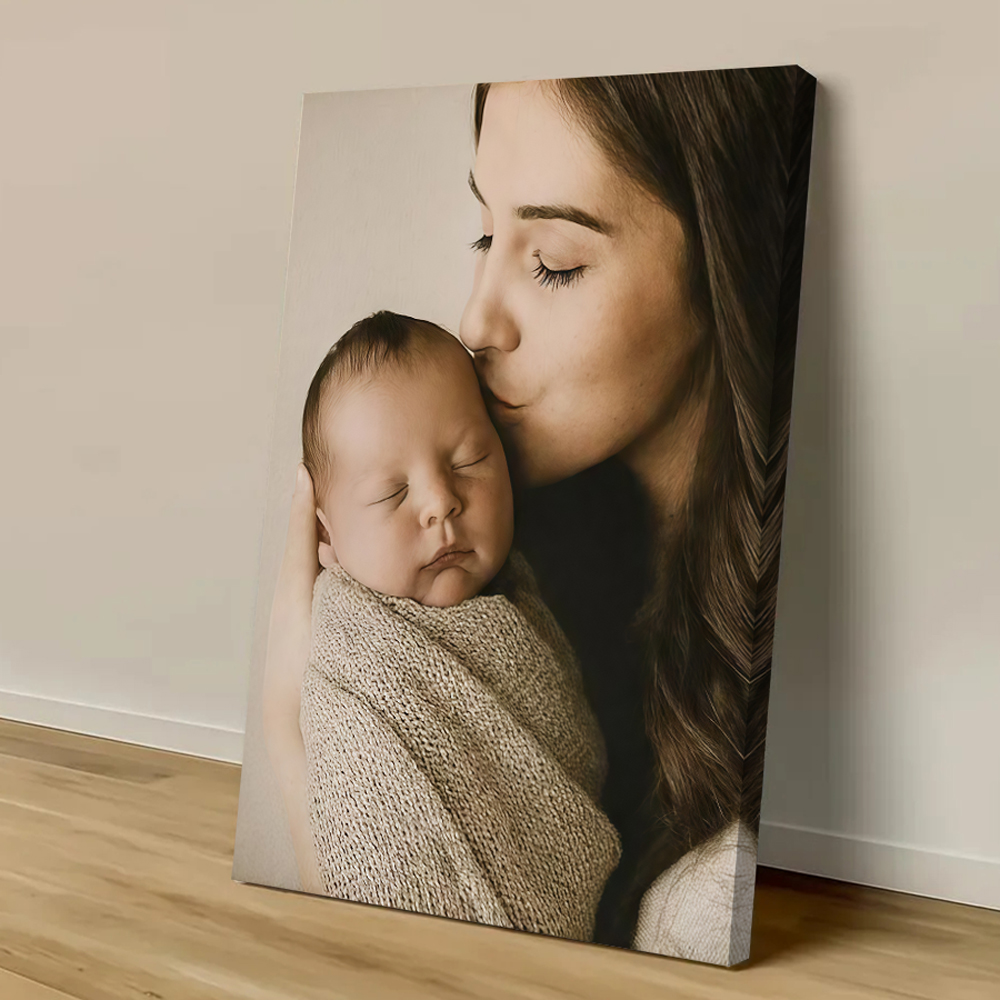 Obraz na płótnie z własnym nad – Home Decor Rustic recenzja i cena