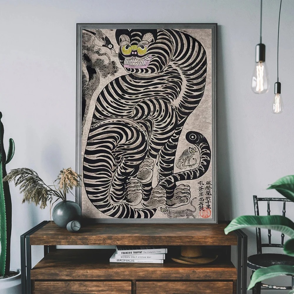 Japońskie Vintage Plakaty na P – Home Decor Aesthetic Pinterest recenzja i cena