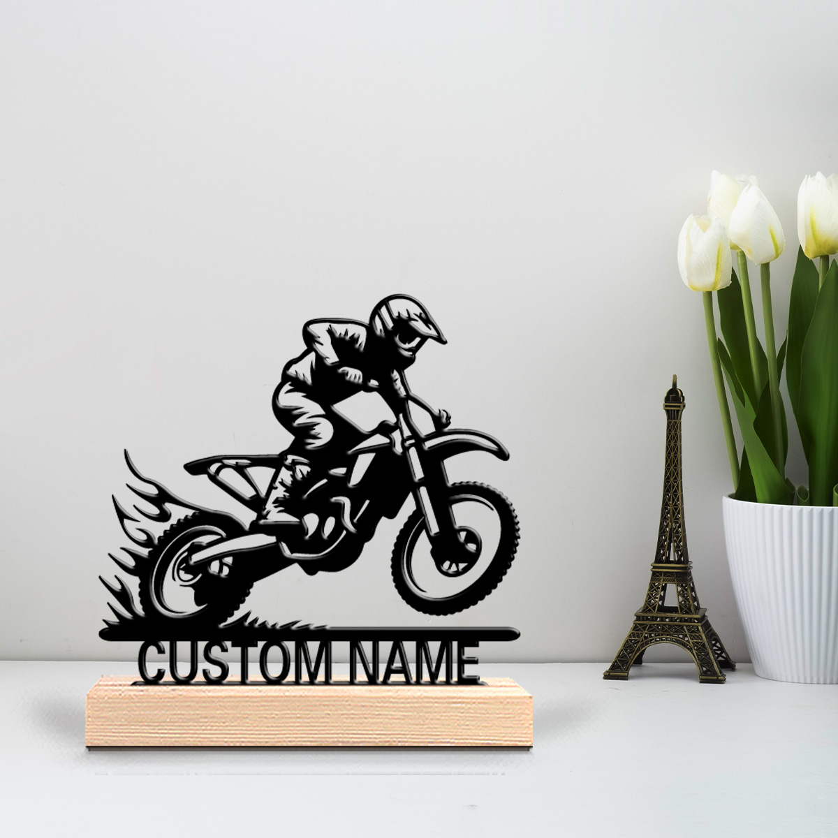 1 szt. Prosta metalowa figurka – Home Decor Statue recenzja i cena