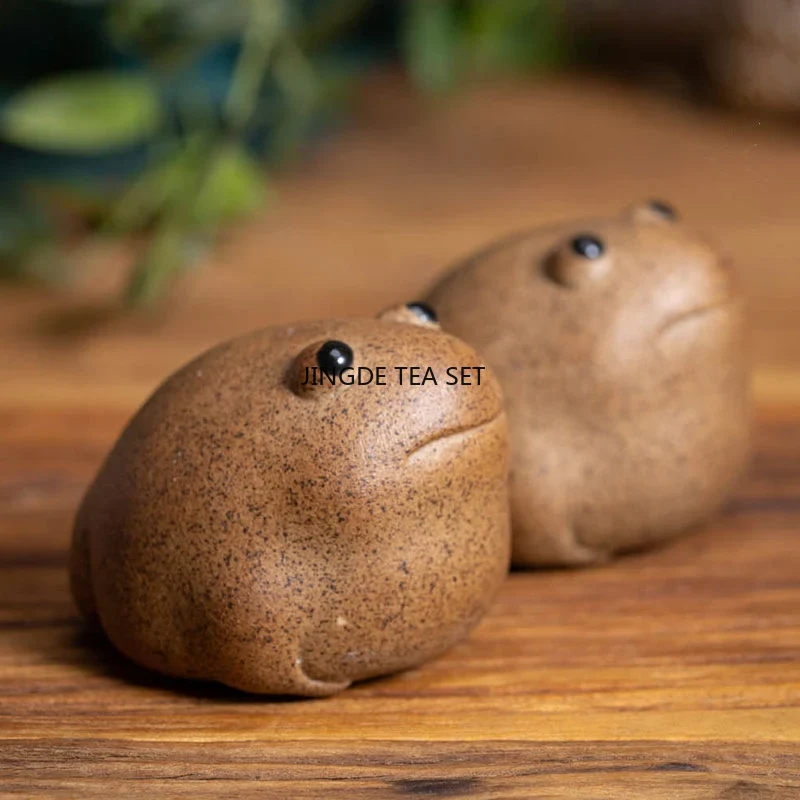 5CM Lucky Frog Tea Pet Zen Tea – Home Decor Zen Style recenzja i cena