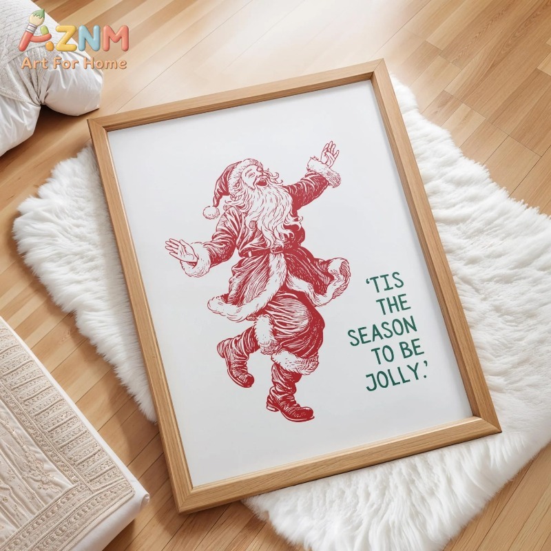 Nieoprawione płótno dekoracyjn – Home Decor Xmas recenzja i cena