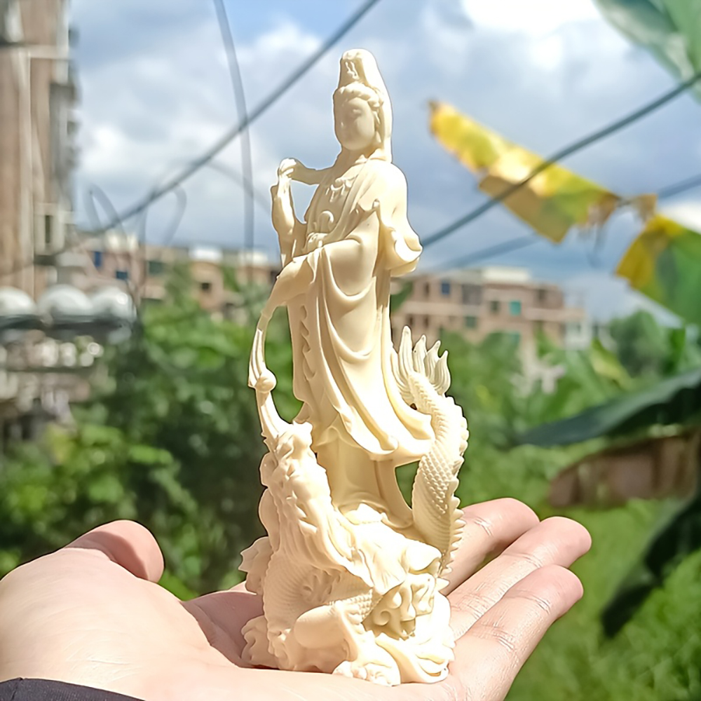 Statua Buddy Guanyin z żywicy, – Home Decor Zen Style recenzja i cena