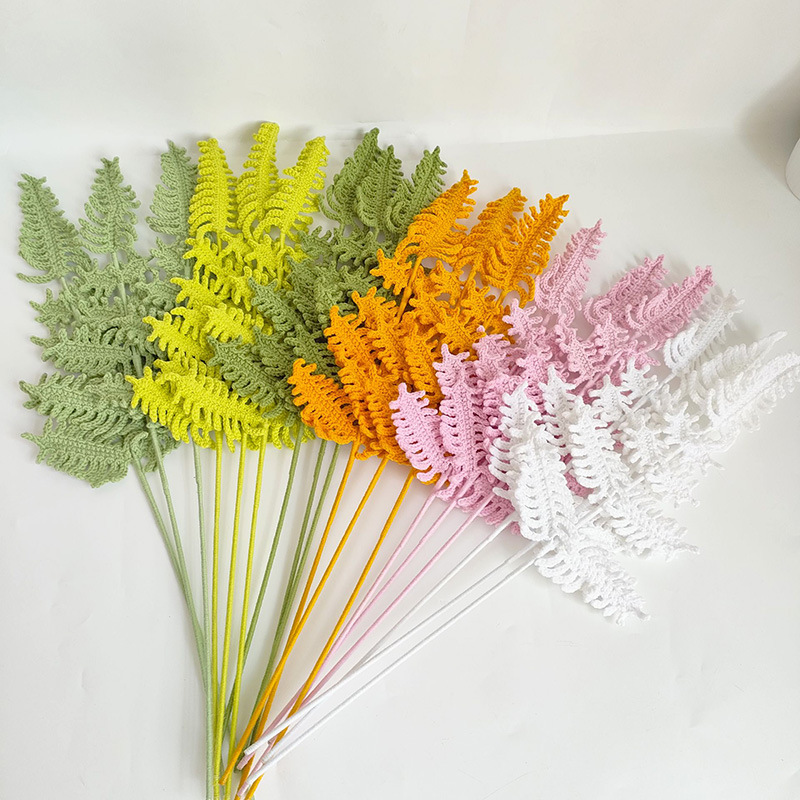 Nowy bukiet kwiatów z liśćmi p – Yarn Home Decor recenzja i cena