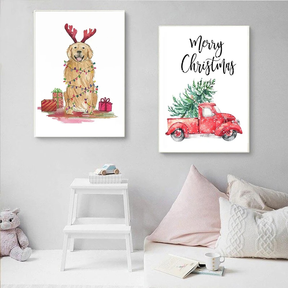 Kreskówkowe Świąteczne Choinki – Home Decor Xmas recenzja i cena