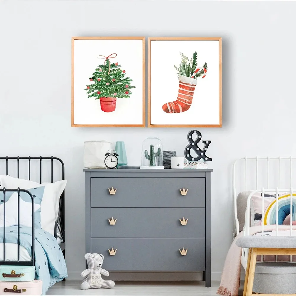 Kreskówkowe Świąteczne Choinki – Home Decor Xmas recenzja i cena