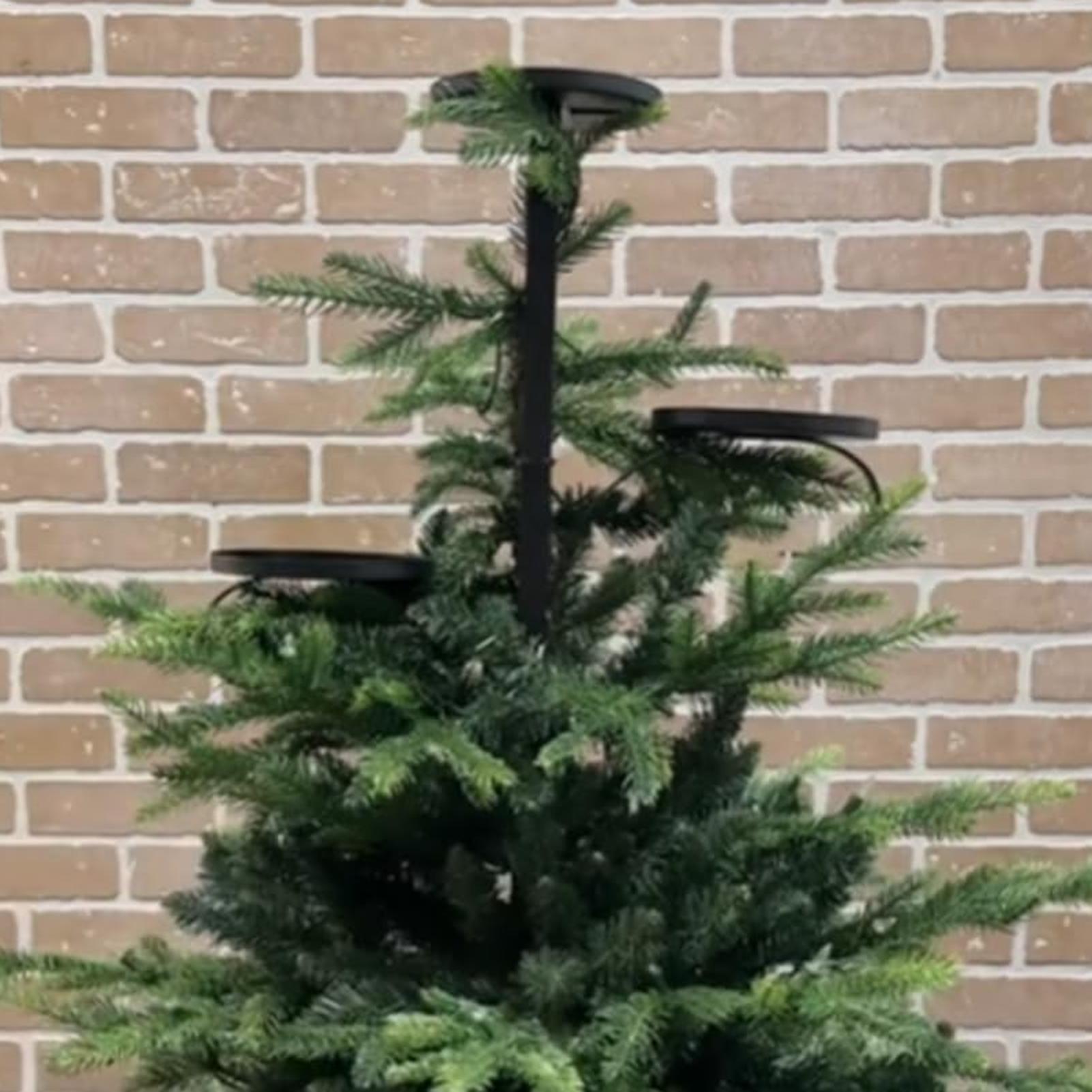 Metalowa Czarna Trójramienna O – Home Decor Xmas recenzja i cena