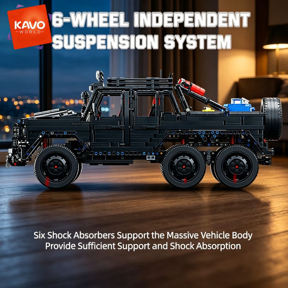 KAVOWORLD 6x6 Ciężki Samochód  – Home Decor Solo recenzja i cena