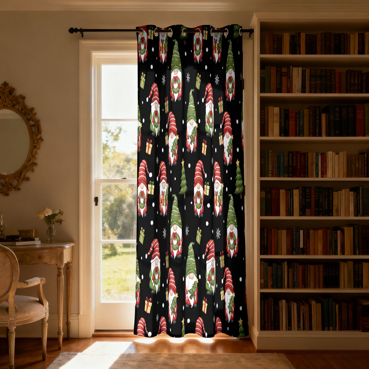 Zasłona z pojedynczą pętlą z n – Home Decor Xmas recenzja i cena